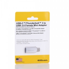 X40097 USB-C to USB 3.0 Mini Female Adapter (Packaging)