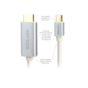 EZQuest's Mini DisplayPort/Thunderbolt to HDMI Cable