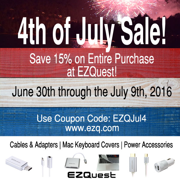 July 4th Holiday Sale; USB C Cables Adapters Coupon