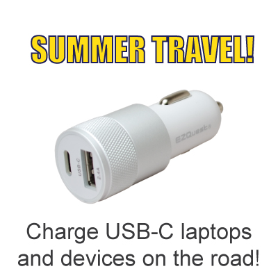 EZQuest's USB-C Car Charger