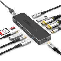 USB-C Dual Display 12-in-1 Multimedia Hub - Pro Series image 2