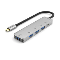 4-Port USB 3.0 Hub Adapter with USB-C PD 3.0 image 2