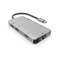 USB-C Multimedia Hub Adapter 8 Ports with Power Delivery 3.0 image 1