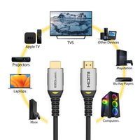 Ultra HD High Speed Certified HDMI 8K 60Hz 2 Meter Cable image 4