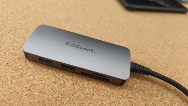 EZQuest USB-C Multimedia 8-in-1 Hub Review: You need more ports!