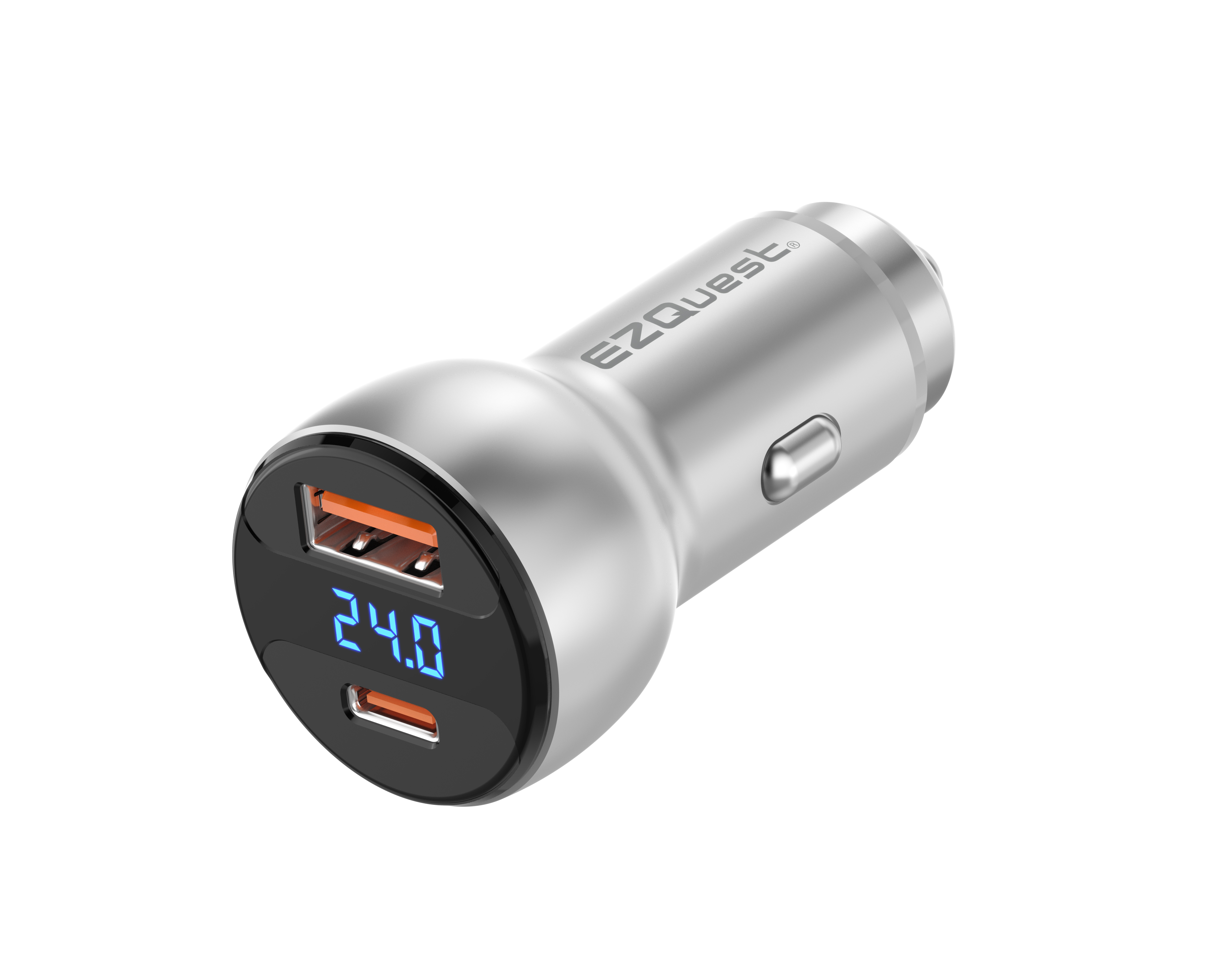 UltimatePower USB-C 66W Car Charger Dual Port with Display
