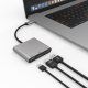 USB-C Multimedia Charging Adapter 3 Ports with PD 3.0 